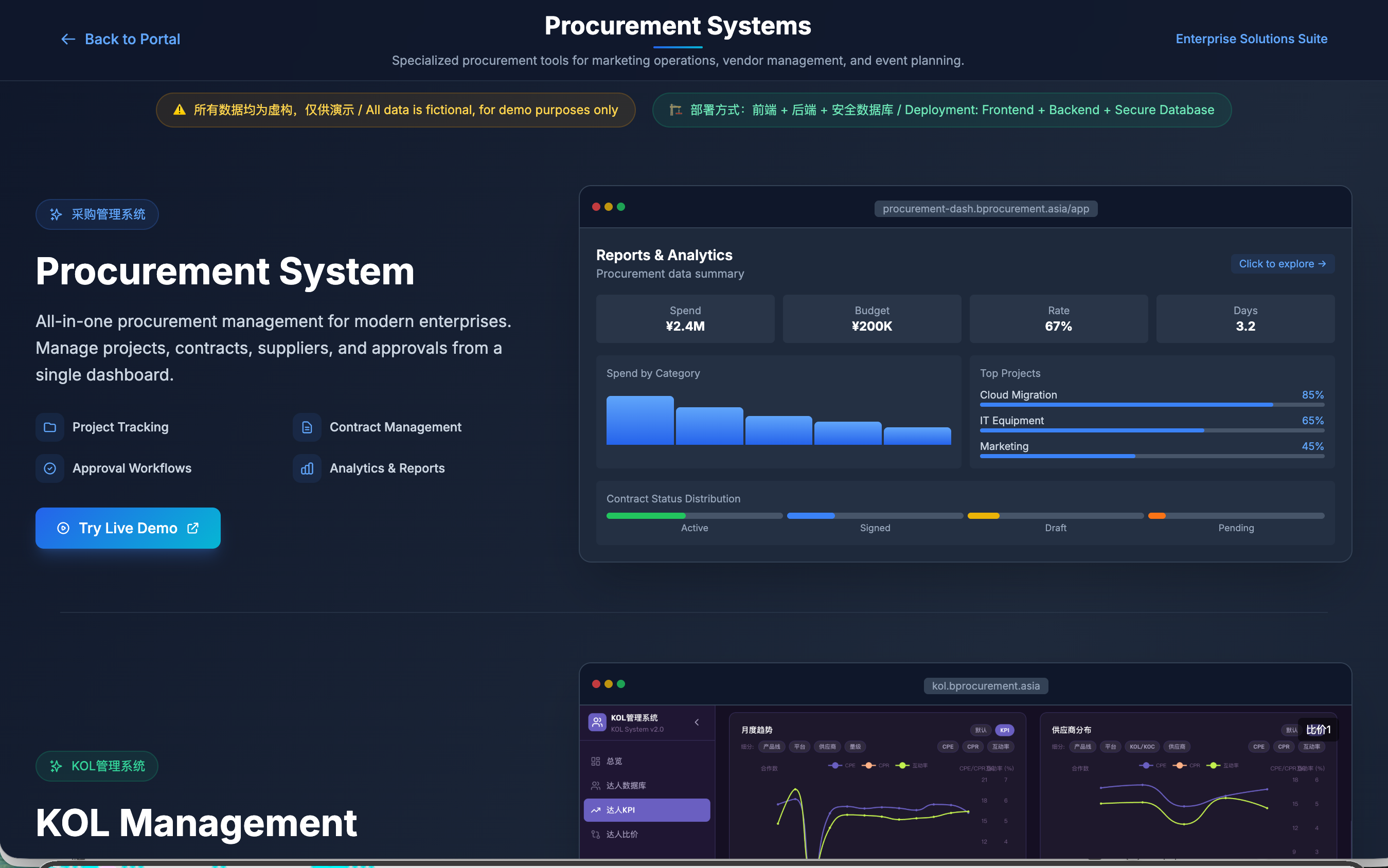 System Demo